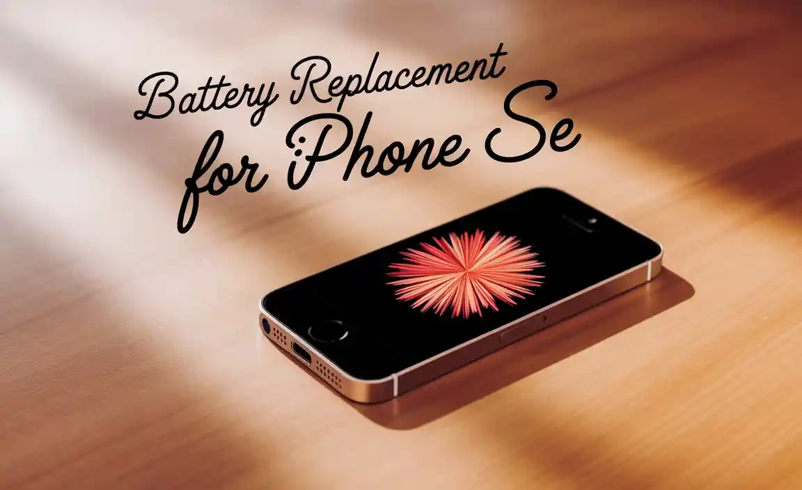Battery Replacement For Iphone Se