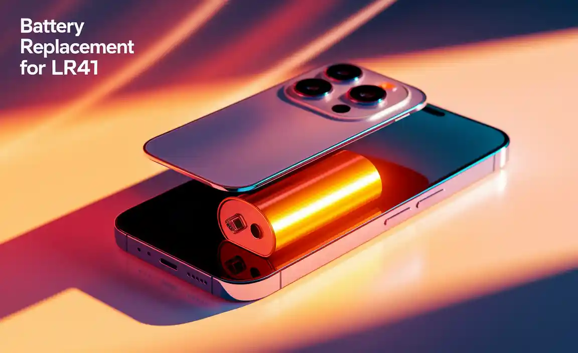 Battery Replacement For Lr41