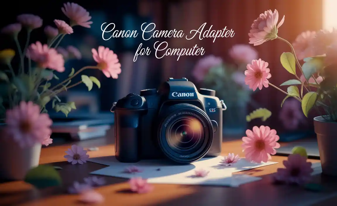 Canon Camera Adapter For Computer