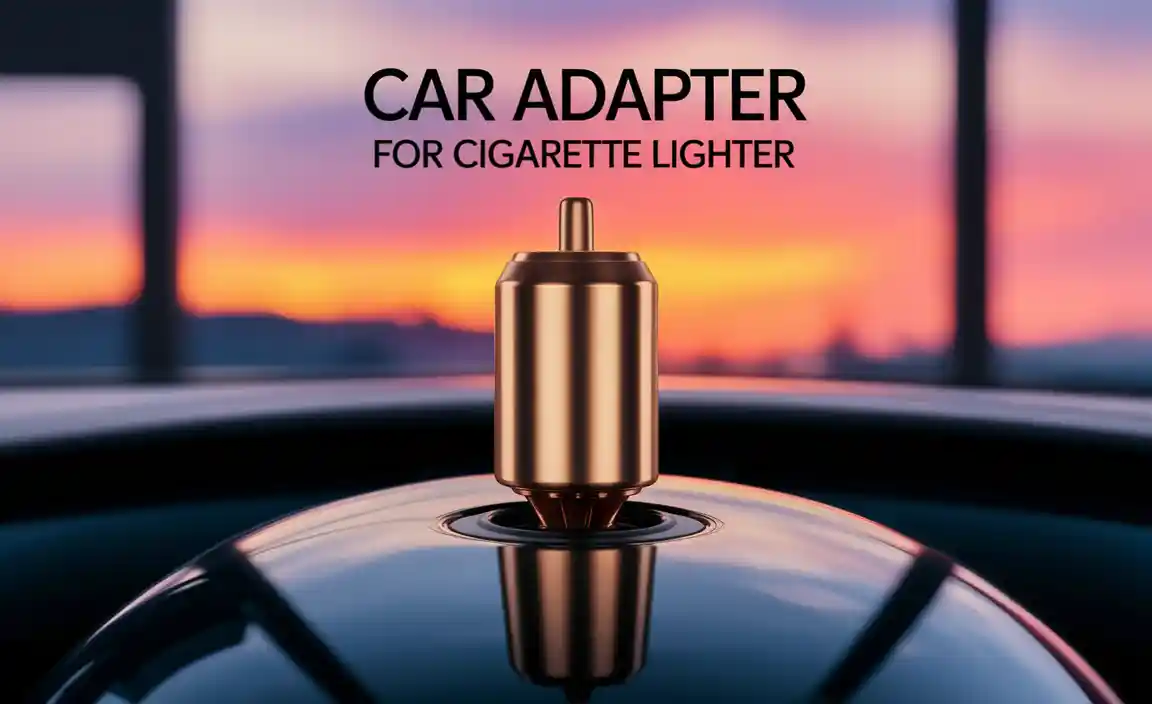 Car Adapter For Cigarette Lighter