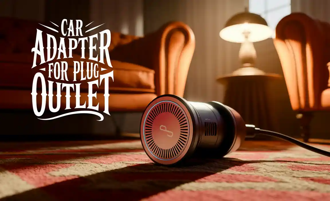 Car Adapter For Plug Outlet