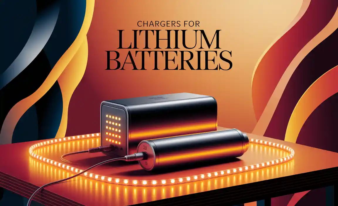 Chargers For Lithium Batteries