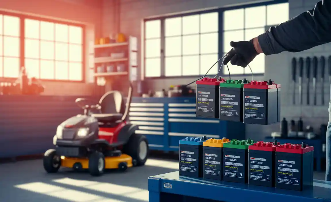 Choosing The Right Battery For Ride On Lawn Mower Performance