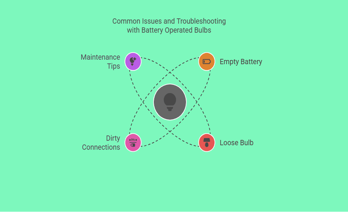 Common Issues and Troubleshooting with Battery Operated Bulbs