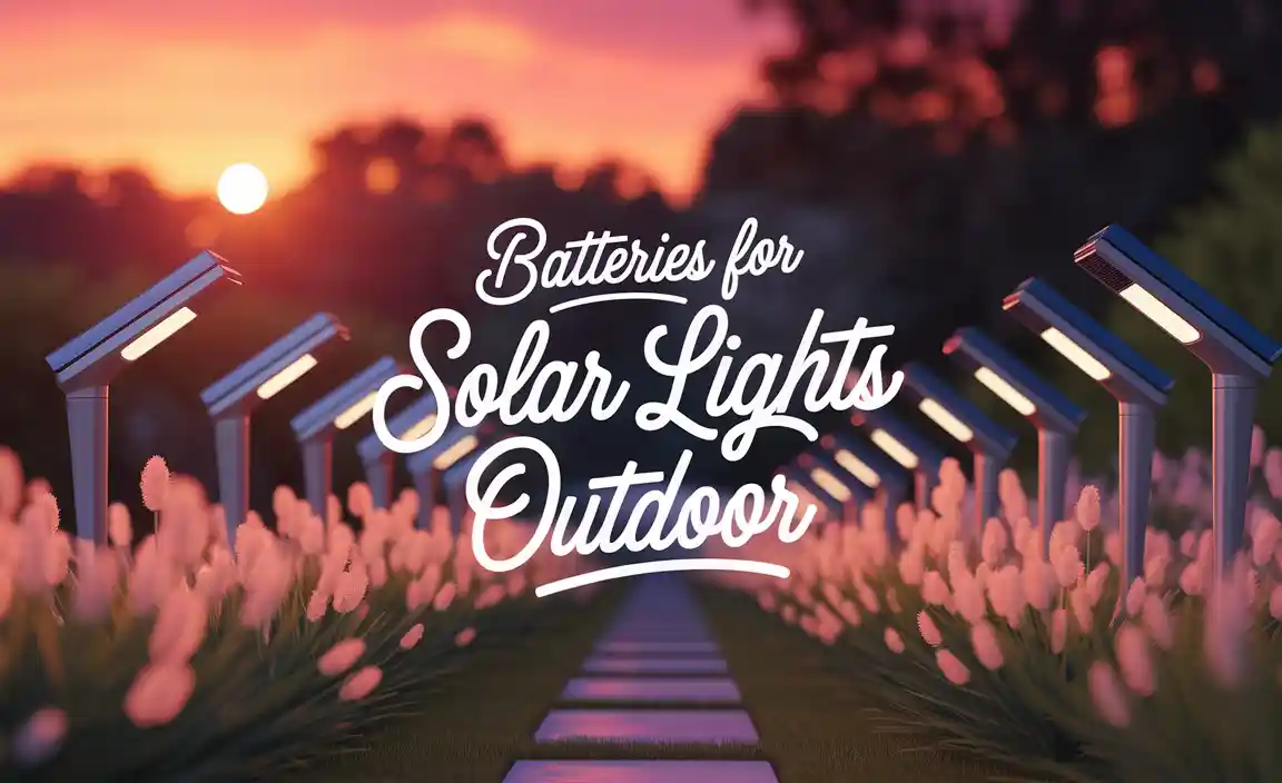 Common Issues with Solar Light Batteries
