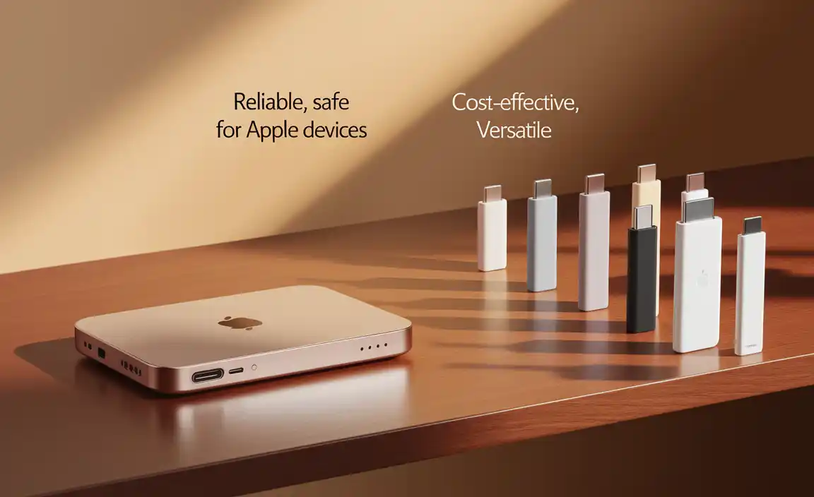 Comparing Apple USB-C Adapters with Third-Party Options