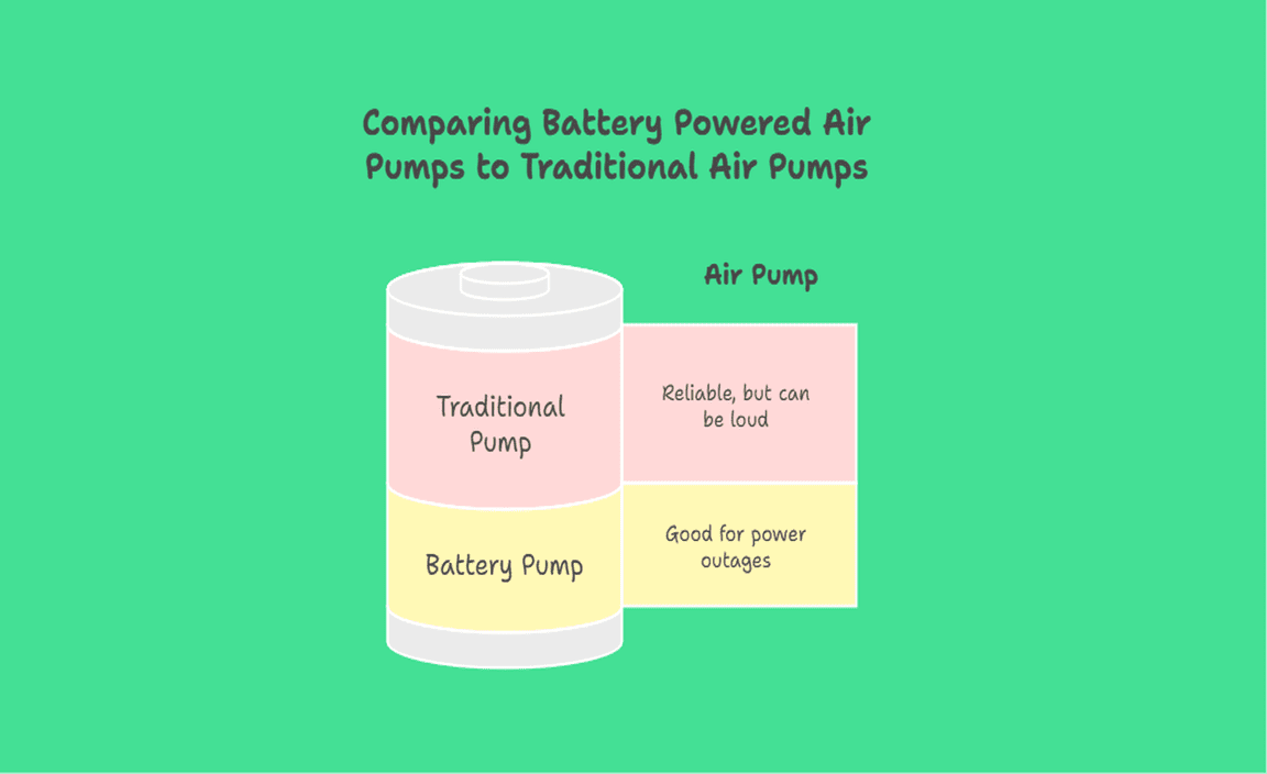 Comparing Battery Powered Air Pumps to Traditional Air Pumps