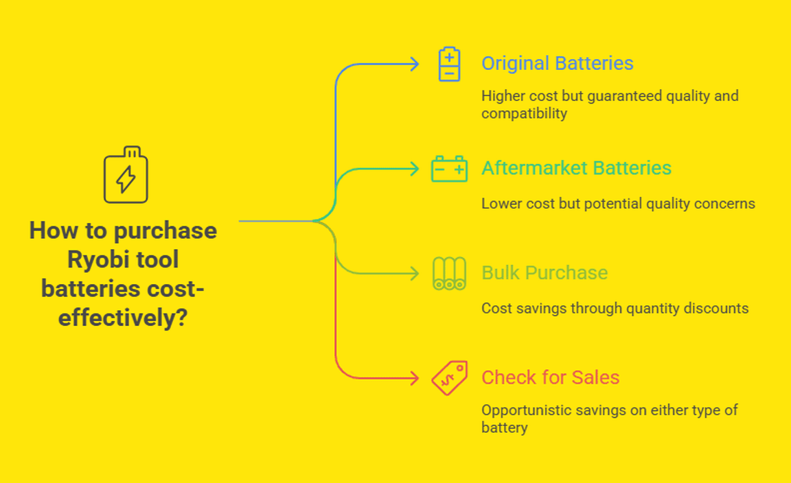 Cost Considerations for Ryobi Tool Batteries