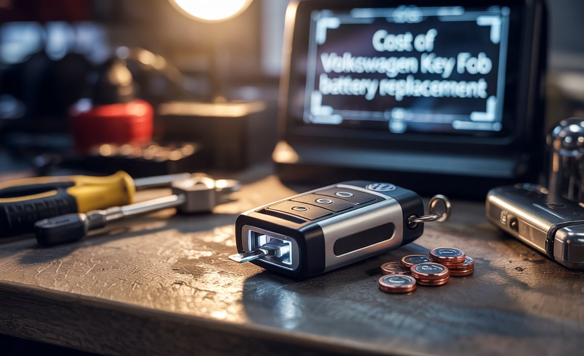 Cost of Volkswagen Key Fob Battery Replacement