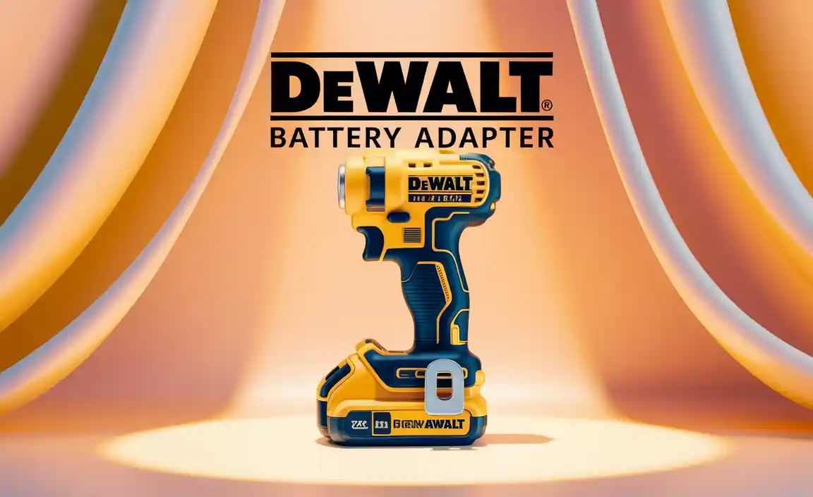 Dewalt Battery Adapter