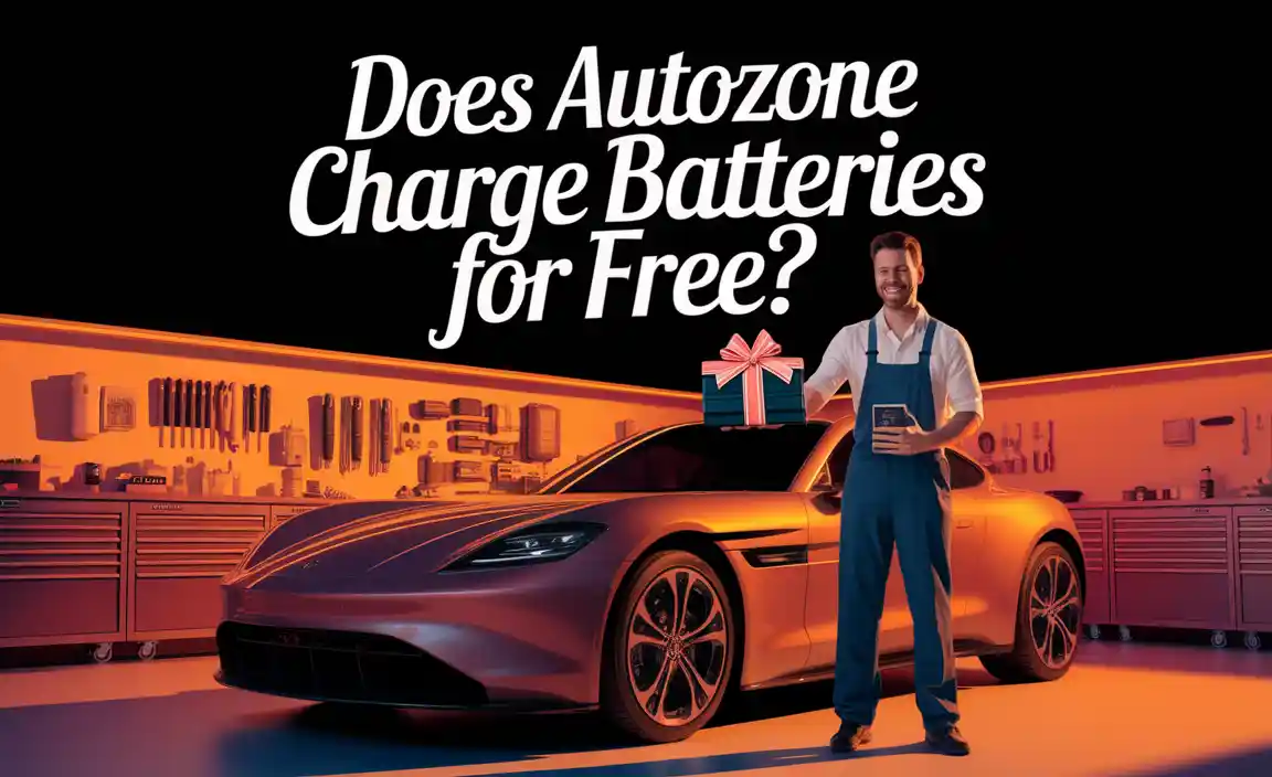Does Autozone Charge Batteries For Free