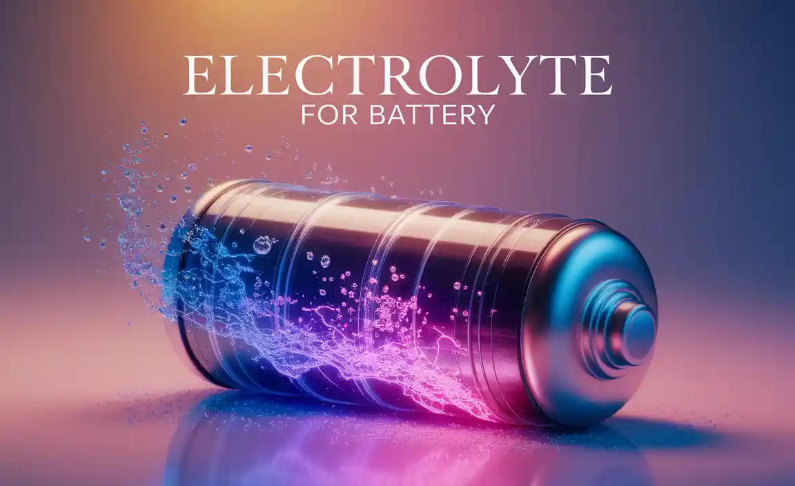 Electrolyte For Battery