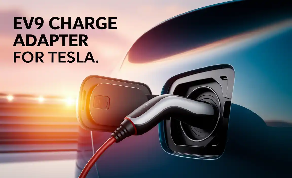 Ev9 Charge Adapter For Tesla