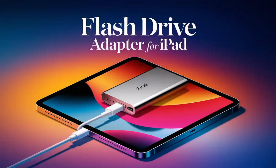Flash Drive Adapter For Ipad