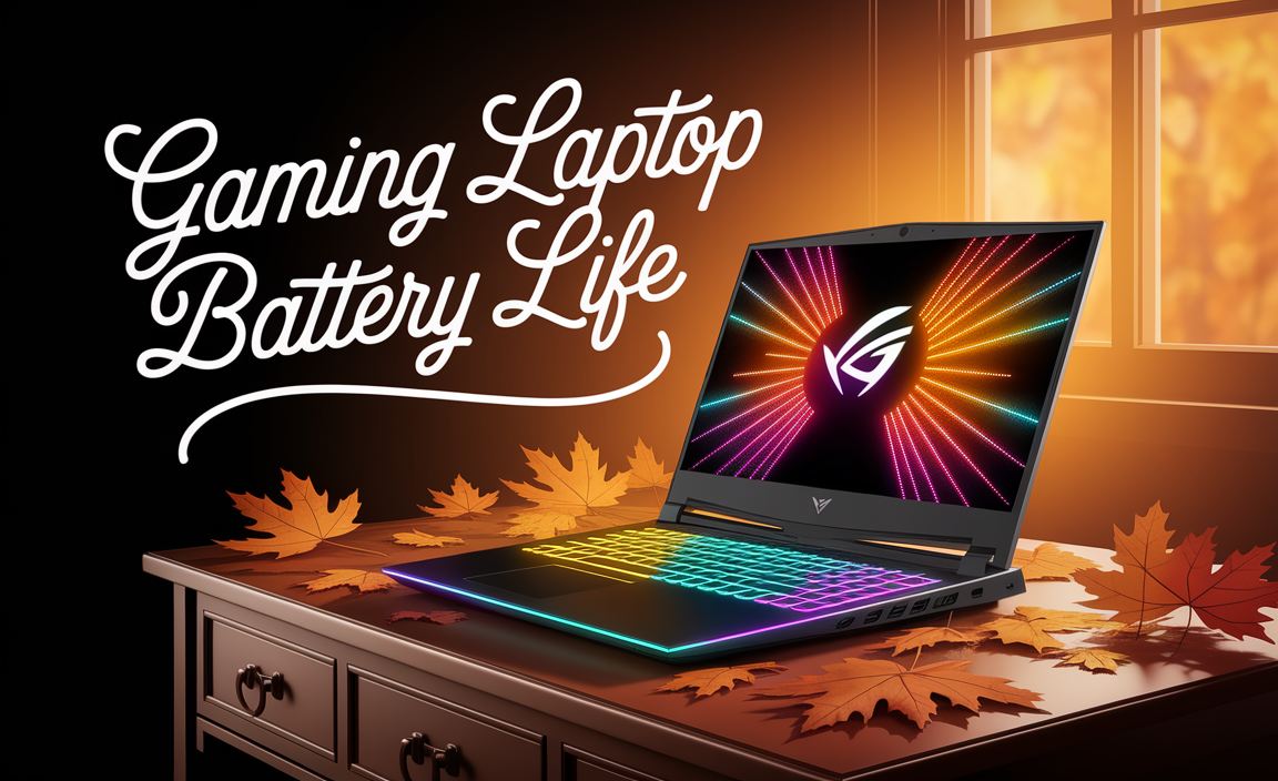 Gaming Laptop Battery Life