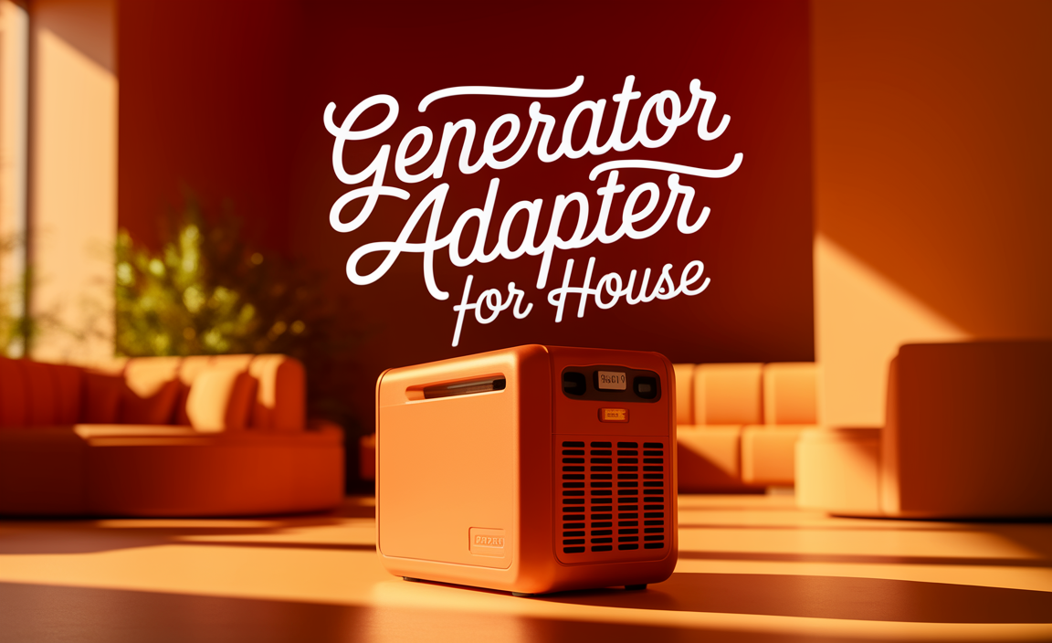 Generator Adapter For House