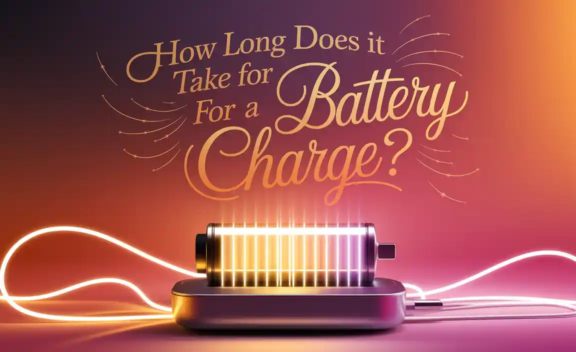 How Long Does It Take For A Battery To Charge