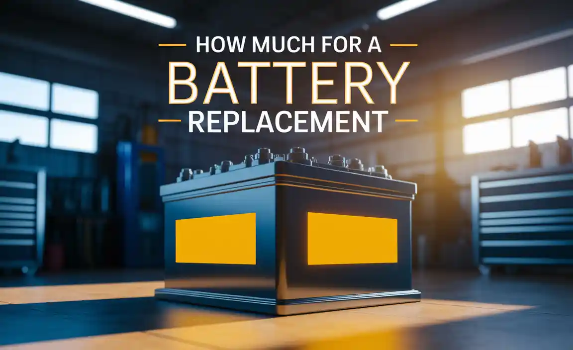 How Much For A Battery Replacement