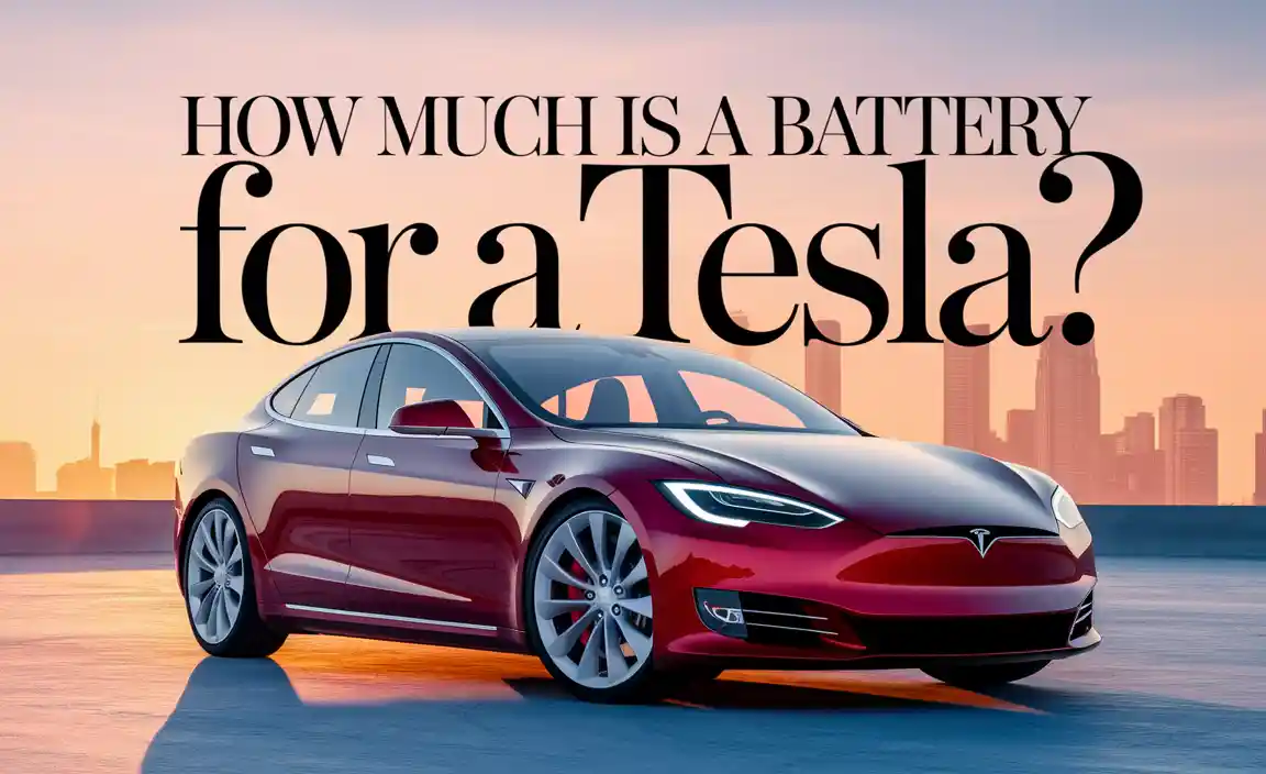 How Much Is A Battery For A Tesla