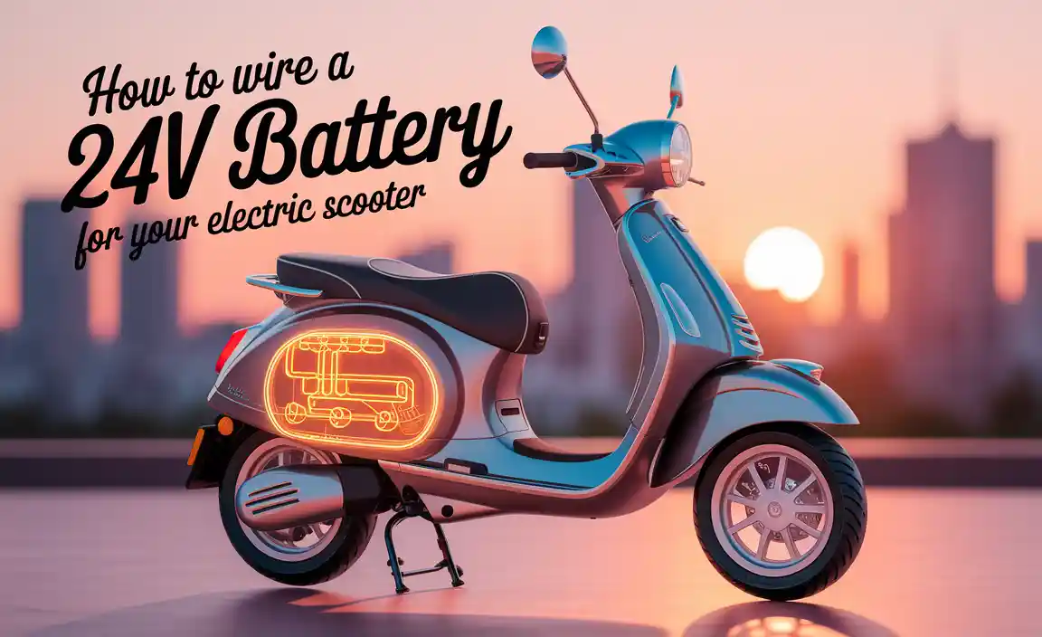 How To Wire A 24V Battery For Your Electric Scooter