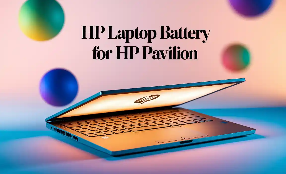Hp Laptop Battery For Hp Pavilion
