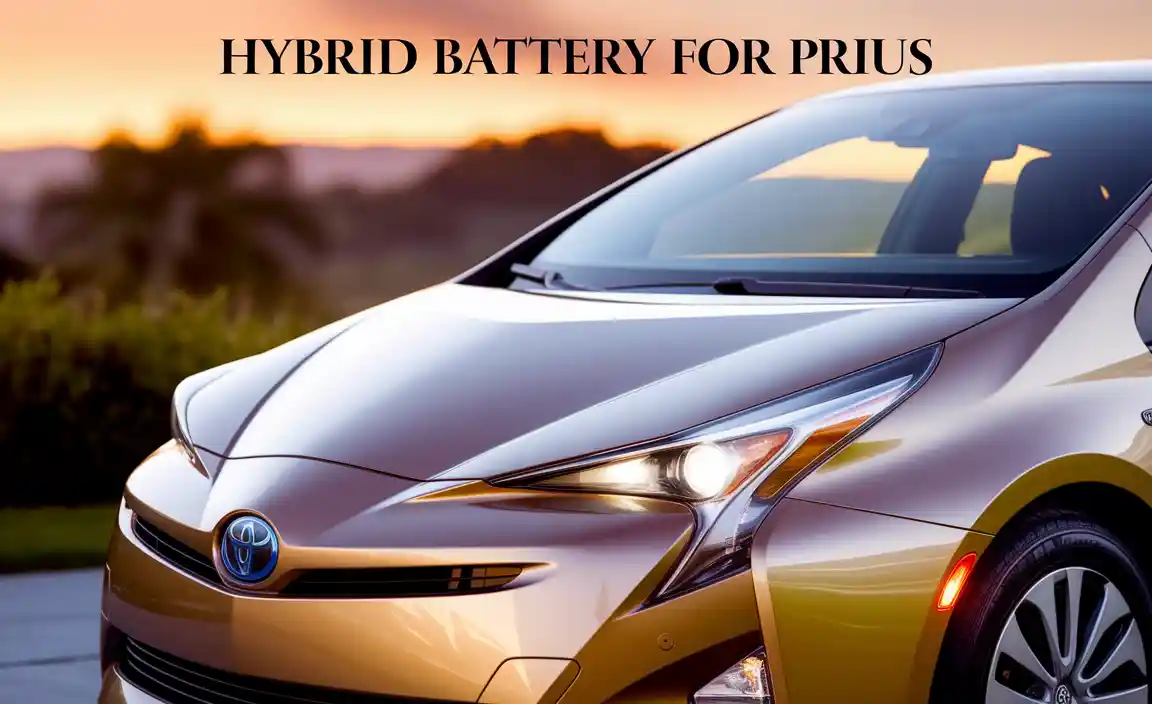 Hybrid Battery For Prius
