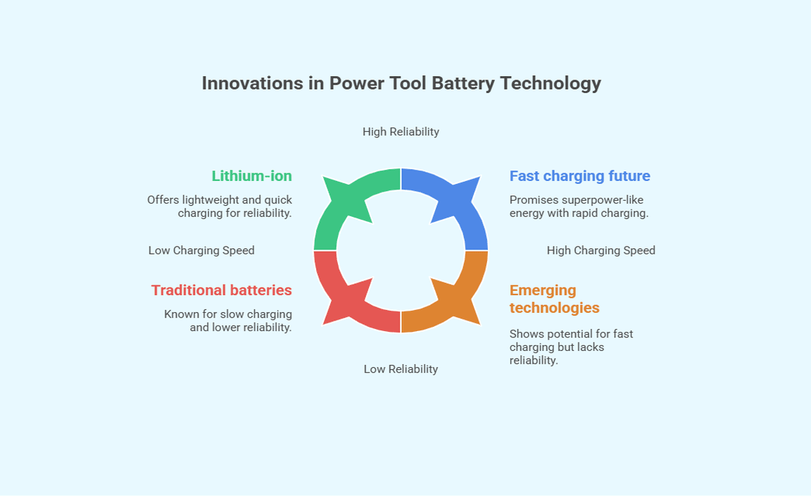 Innovations in Power Tool Battery Technology