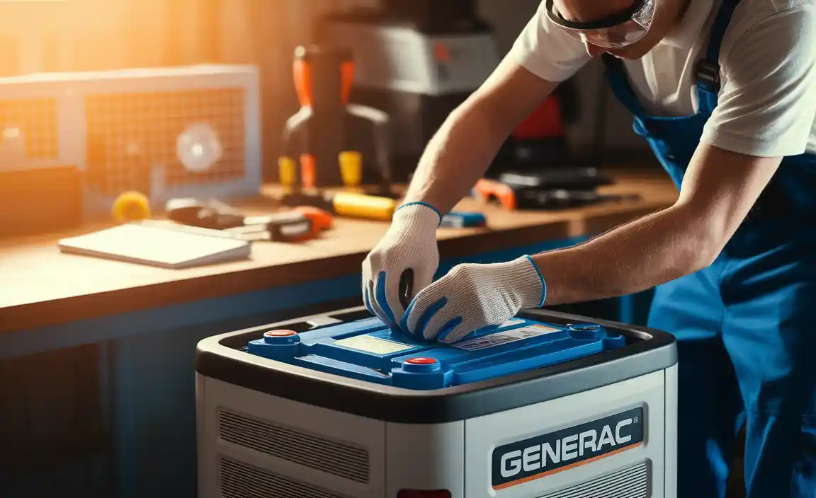 Installation Process for a Generac Generator Battery