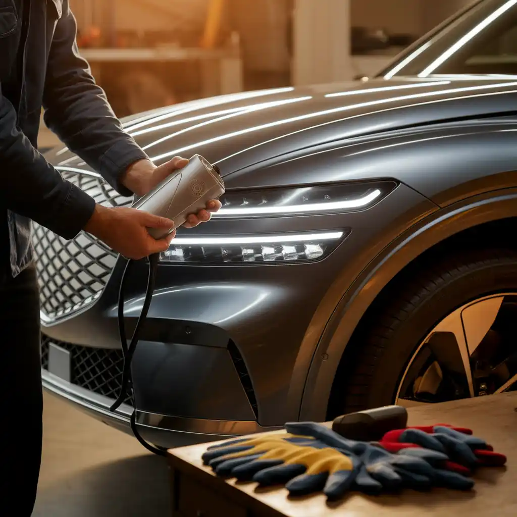 Installation Process of NACS Adapter in the Genesis GV60
