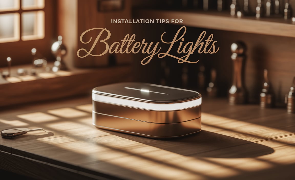 Installation Tips for Battery Lights