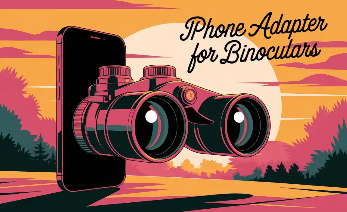 Iphone Adapter For Binoculars