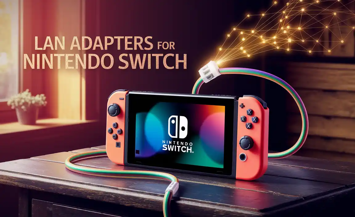 Lan Adapters For Nintendo Switch