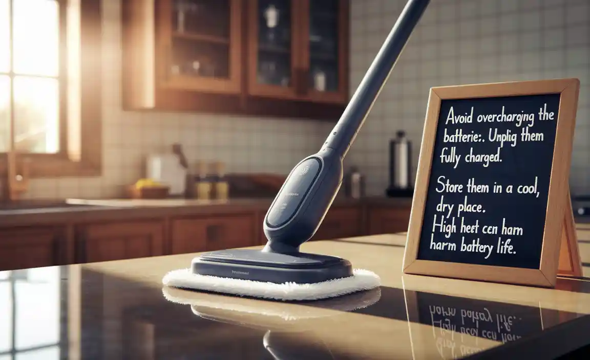 Maintaining Battery Life for Swiffer Wet Jet