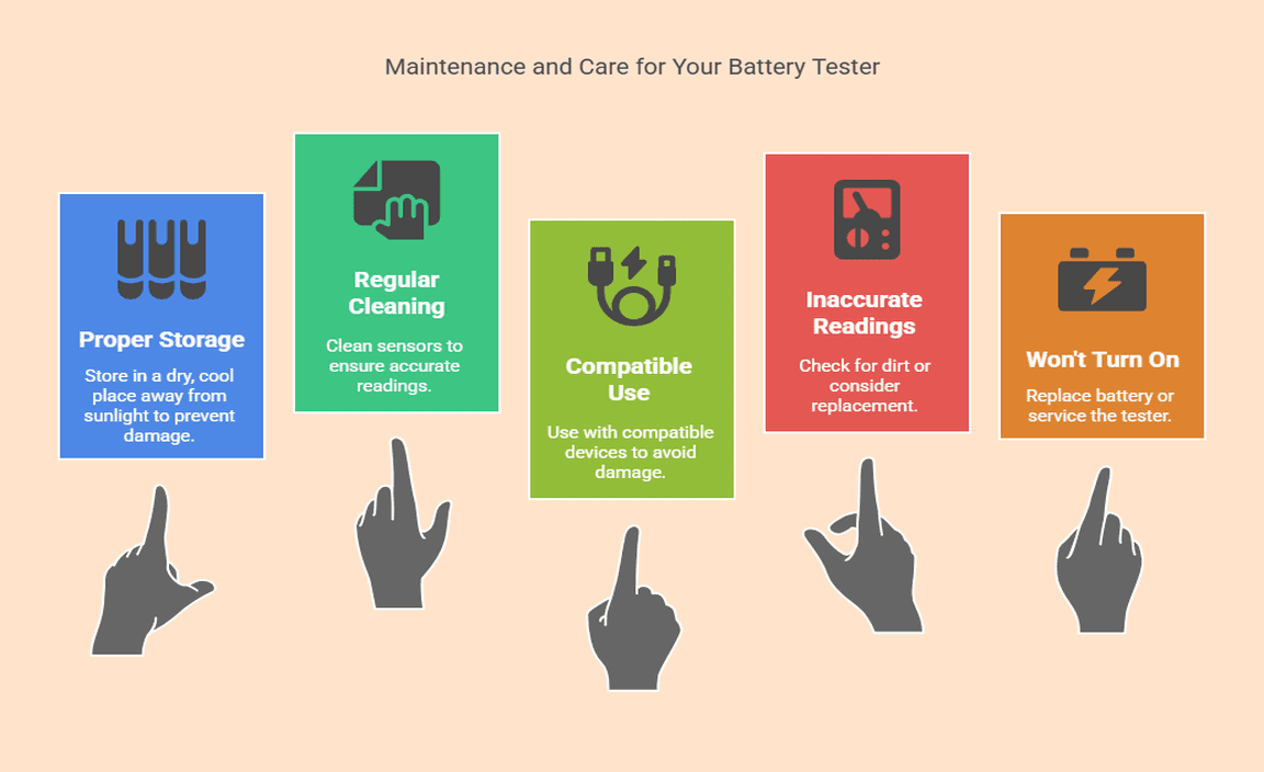 Maintenance and Care for Your Battery Tester