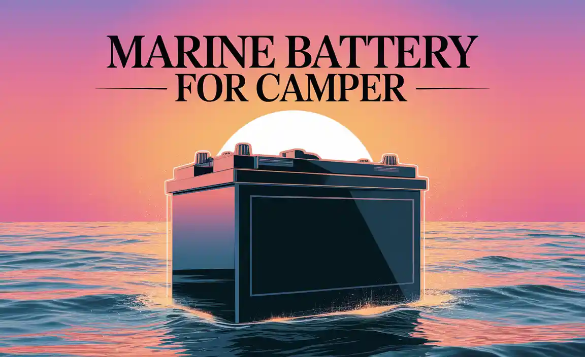 Marine Battery For Camper