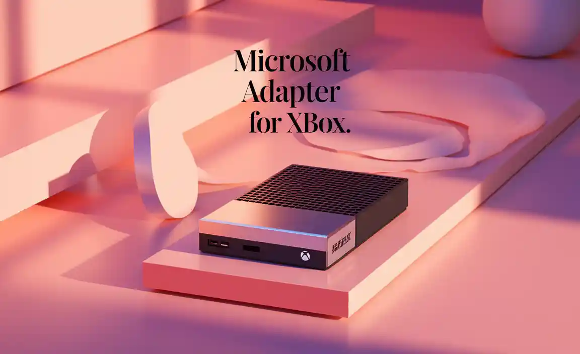 Microsoft Adapter For Xbox