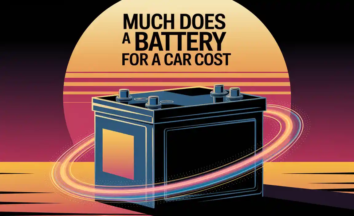Much Does A Battery For A Car Cost