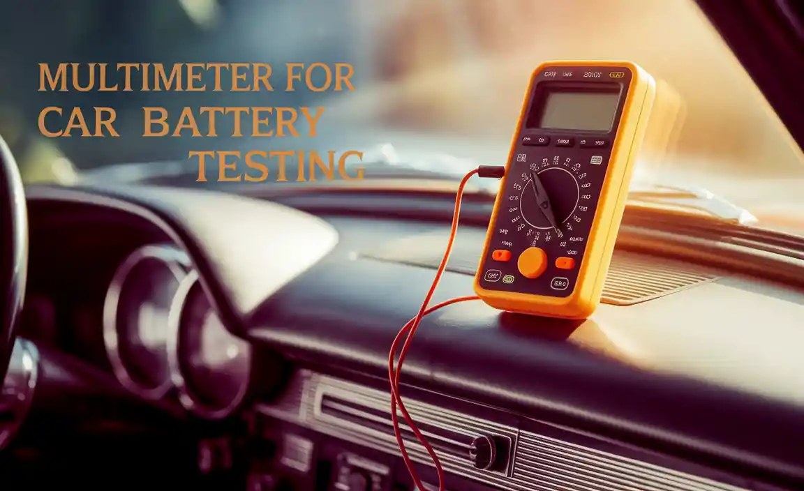 Multimeter For Car Battery Testing