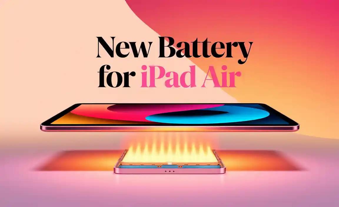 New Battery For Ipad Air