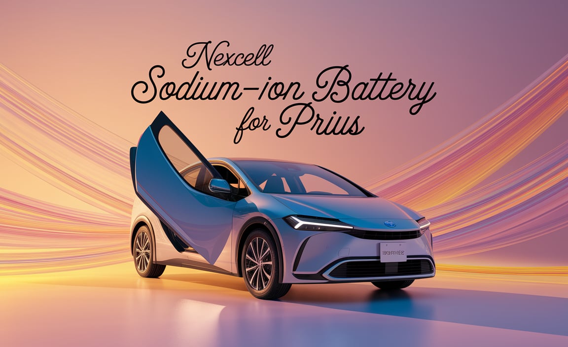 Nexcell Sodium-Ion Battery for Prius