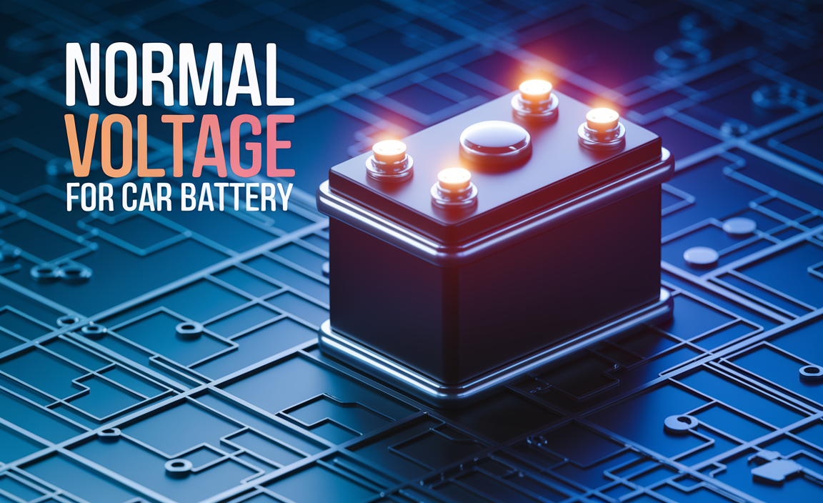 Normal Voltage For Car Battery