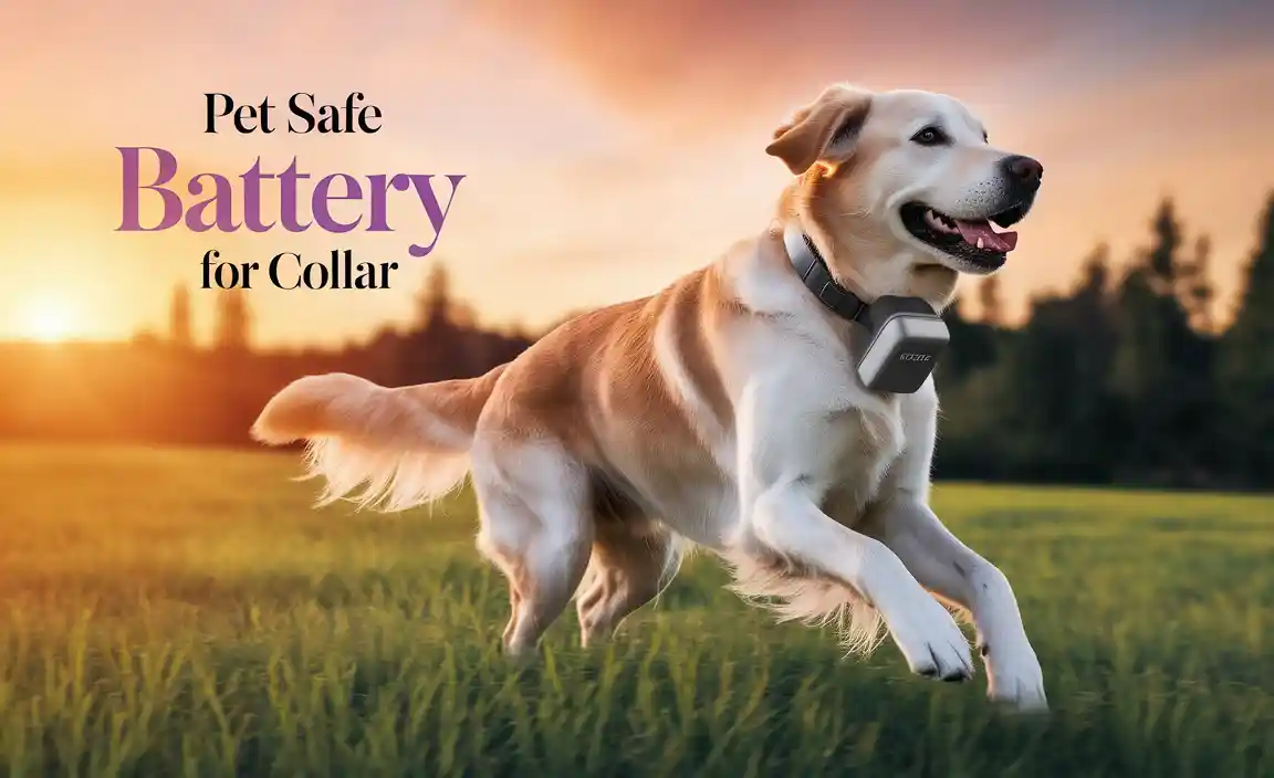Pet Safe Battery For Collar