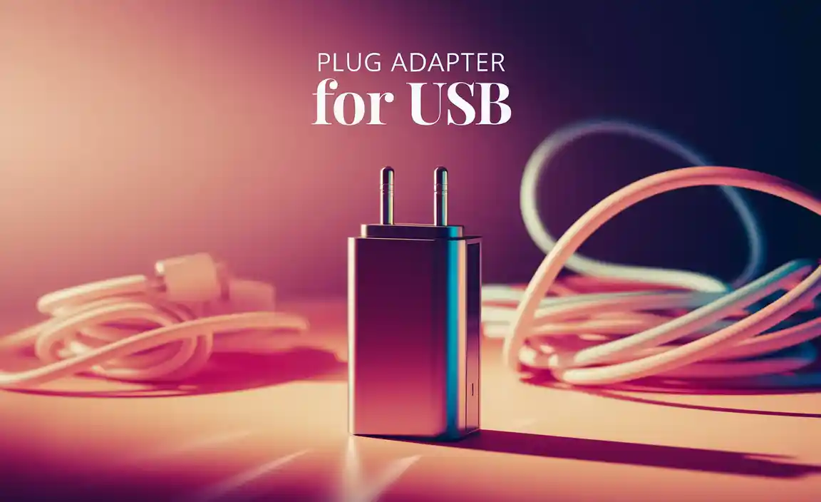 Plug Adapter For Usb