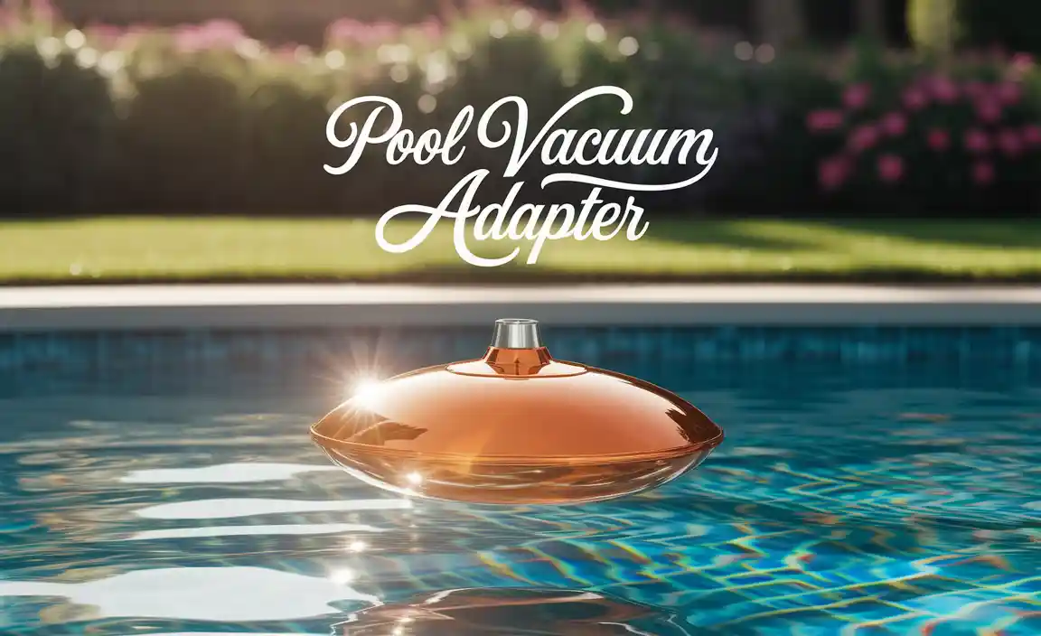 Pool Vacuum Adapter