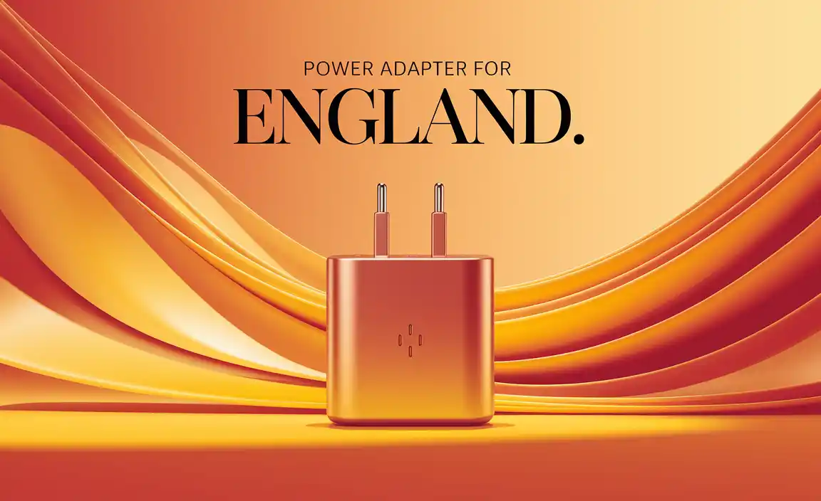 Power Adapter For England