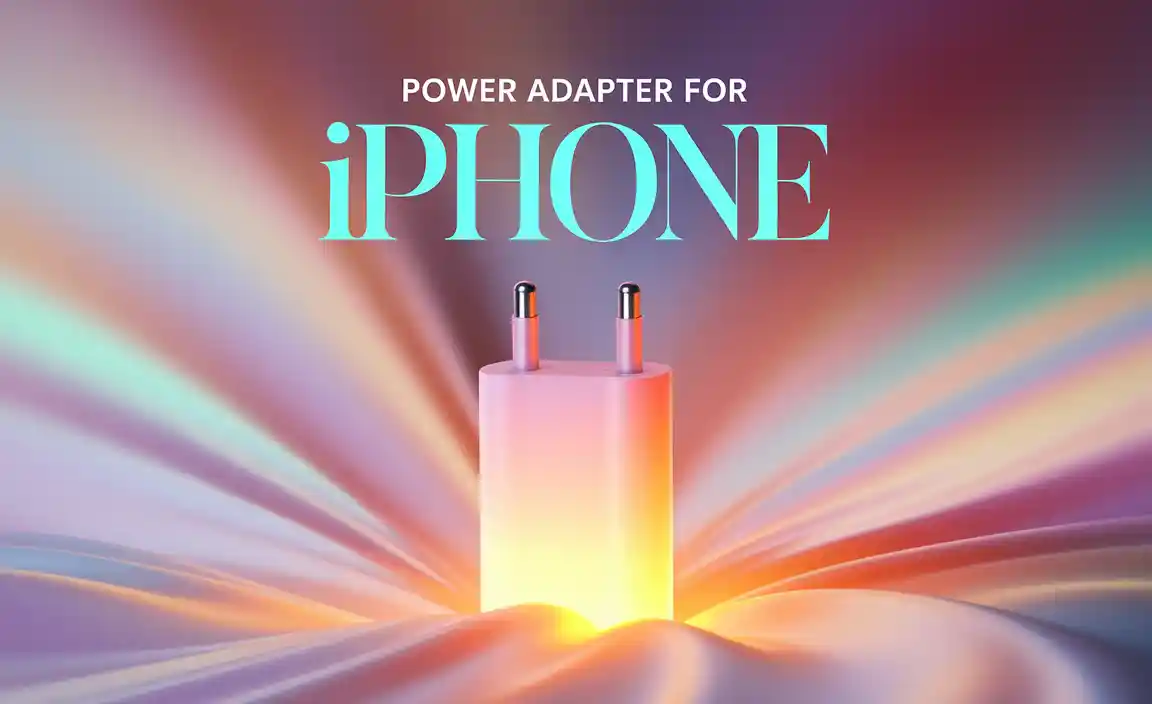 Power Adapter For Iphone