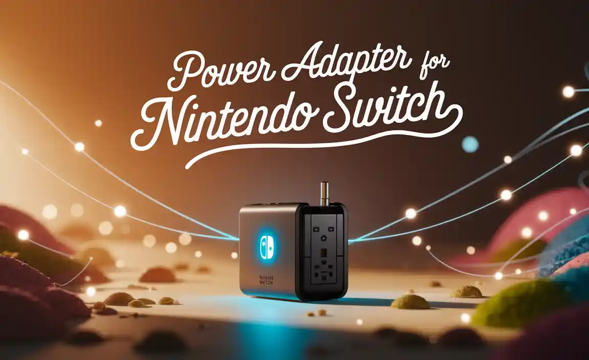 Power Adapter For Nintendo Switch