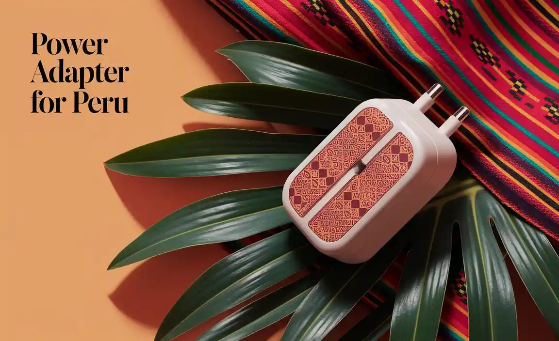 Power Adapter For Peru
