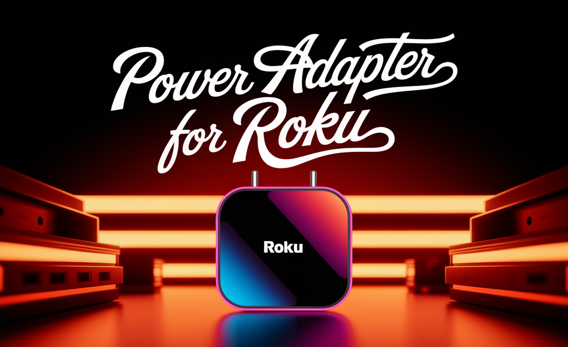 Power Adapter For Roku