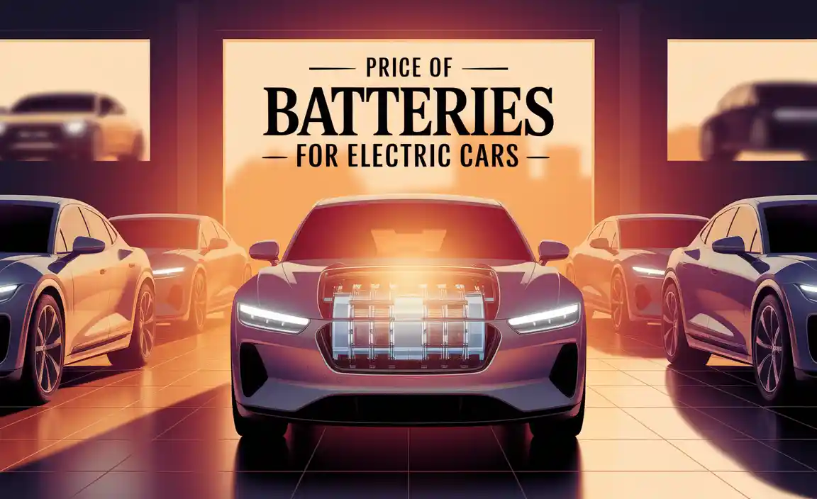 Price Of Batteries For Electric Cars